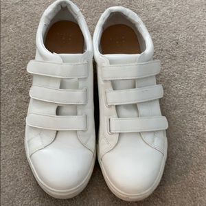 White sneakers